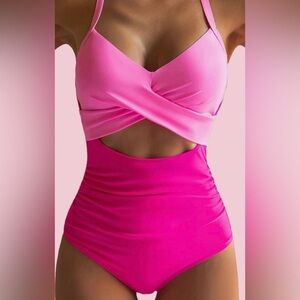 Women's One Piece Swimsuit.